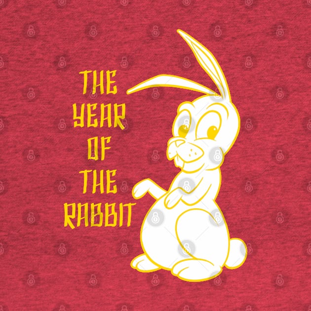 Year of the Rabbit Gold by Generic Mascots